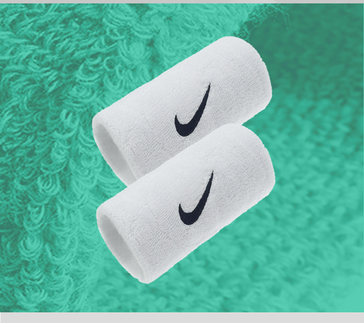 NIKE Professional Tennis Double-Sided Sweat-Absorbing Wristbands N1012411311OS 2