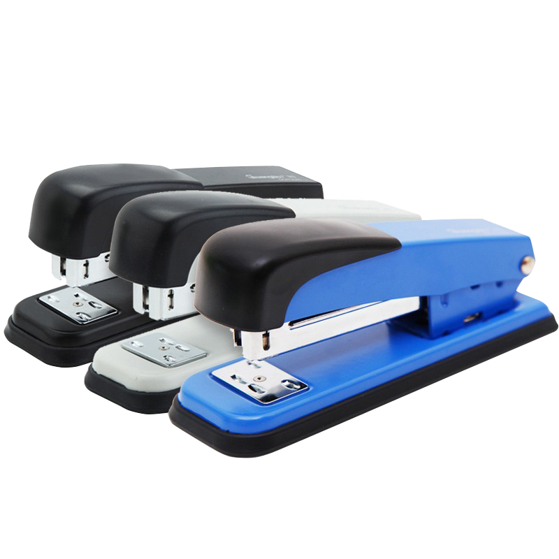 GuangBo 12# Metal Stapler Temporary Stapling Office Supplies Random Color Single Pack DSJ7204S
