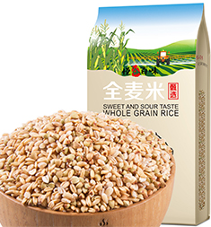 悦谷百味 全麦米 1kg（无添加 五谷杂粮 东北 粗粮 燕麦...-京东