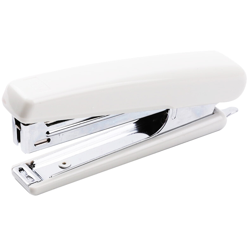 M&G Stationery No. 10 Stapler, Durable Metal Stapler with Built-In Staple Remover (Compatible with No. 10 Staples), Gray Single Pack ABS92748 Back-To Essential
