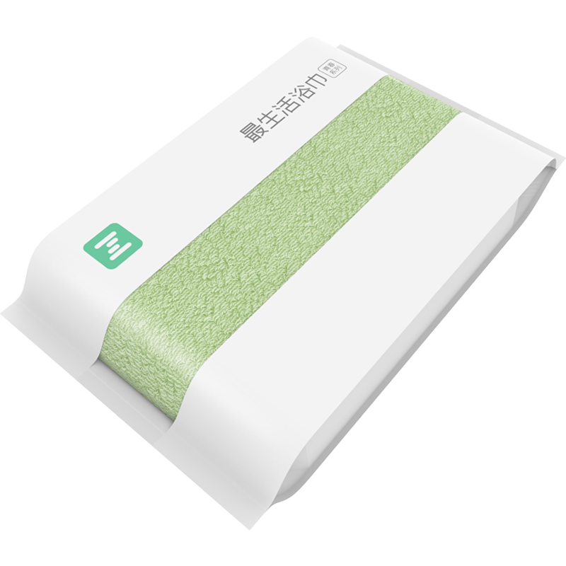A-Life Thick Large Bath Towel, Sealed Class A Pure Cotton Absorbent Adult Bath Towel, Soft Unisex Large Bath Towel, Gree