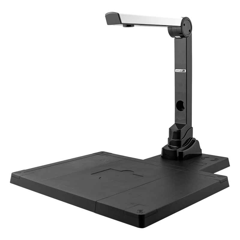 NTEUMM 16 Million Pixel Hard Base Document Camera, File Invoice Photo A4 Scanner with Automatic Continuous Scanning, High-Speed Office Stand Teaching Projector CH-S2000