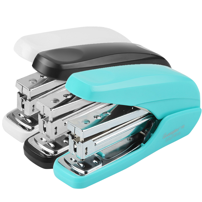 GuangBo 12# Large Heavy-Duty Stapler, Can Temporarily Staple, Office Supplies, Random Color, Single Pack, Student Handcraft Office Stationery DSJ7915