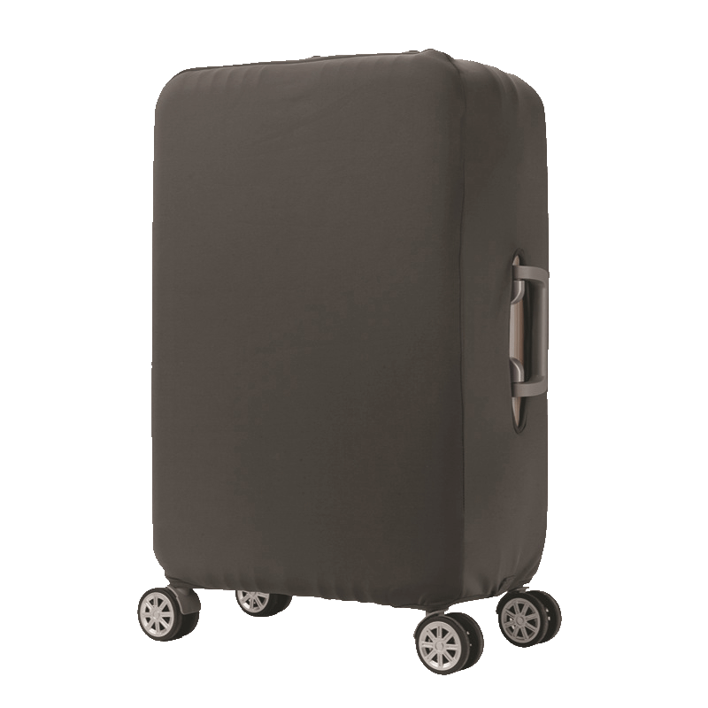 Banzheni Luggage Travel Case Protective Cover, Elastic Suitcase Cover, Dust-Proof Rain Cover, Thickened Wear-Resistant Check-In Cover, Dark Gray, Suitable for 30-Inch 31-Inch 32-Inch Suitcases