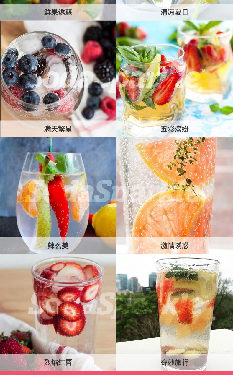 北欧欧慕（nathome）料理机家用1L气泡水机 nsd2000白色-京东