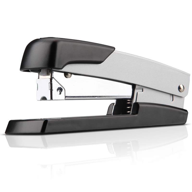 Deli 50-Page Metal Heavy-Duty Stapler, Pop-Up Staple Channel, Office Supplies, Black 0416