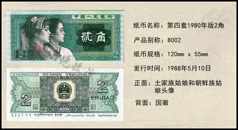中国四地 第四套人民币小全套纸币系列 -京东