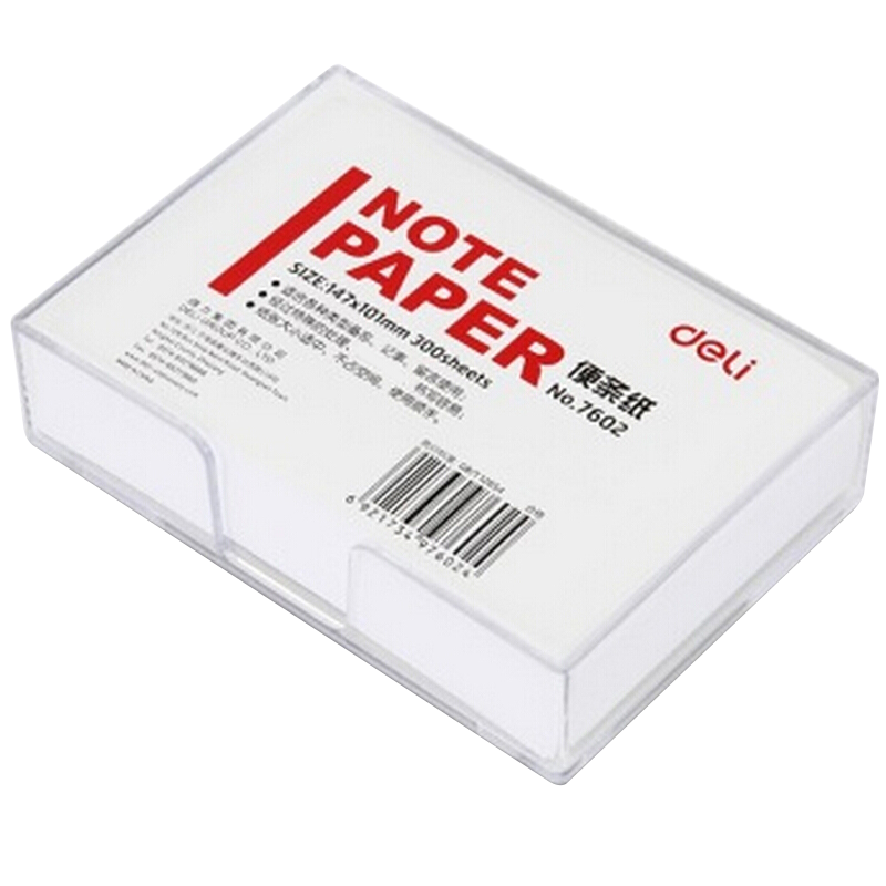 Deli 147*101mm Sticky Notes with Box/Message Paper/Note Pad Office Supplies 7602