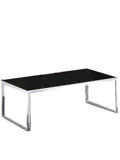 富翔 长茶几 玻璃单层茶几-京东