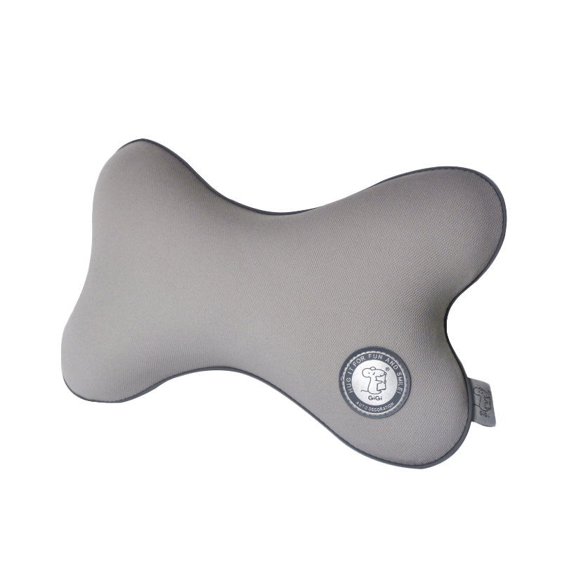 GiGi Car Headrest G-1063 Space Memory Foam Bone Pillow, Vehicle Neck Pillow, Headrest, Gray