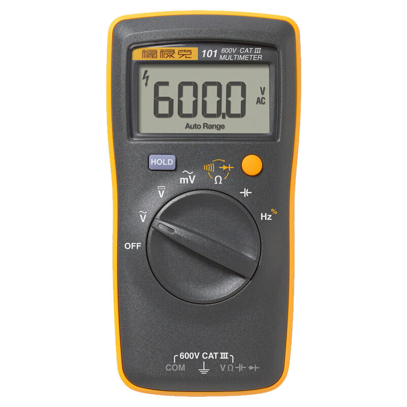 FLUKE F101 Handheld Digital Multimeter, Multi-Function Meter, Auto-Ranging Ammeter, Instrument And Meter