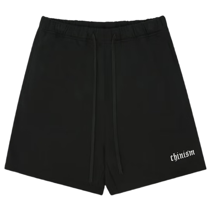 CHINISM Men's Summer Casual Cotton Knit Shorts Trendy Outdoor Sports Casual Five-Point Pants CJ2212Y6037