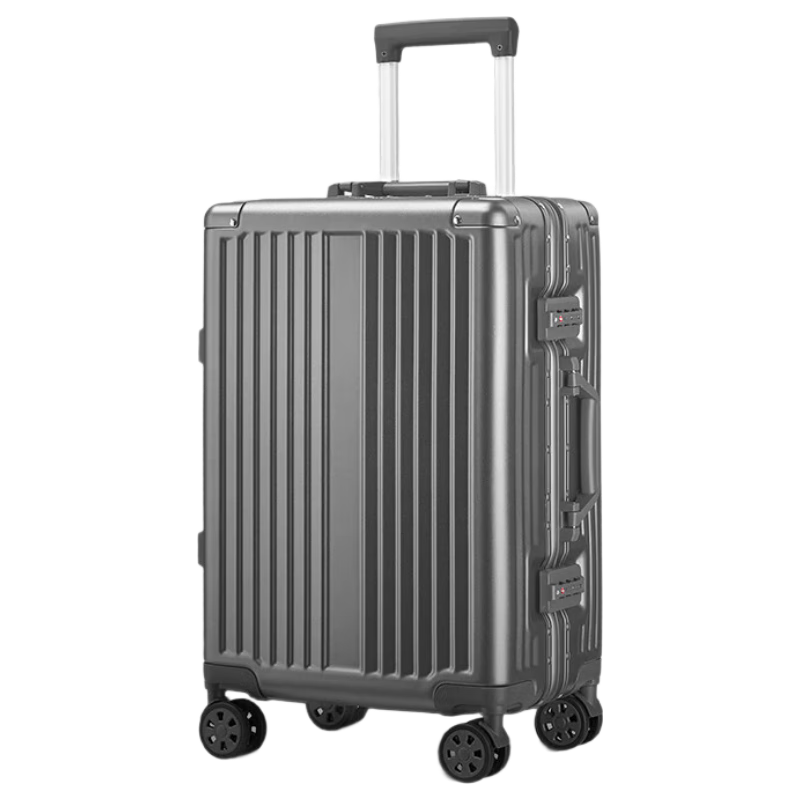 CARTELO Luggage, 26-Inch Carry-On Suitcase, No Check-In Required, Travel Case, Business Aluminum Frame Suitcase, Hard Shell with Combination Lock