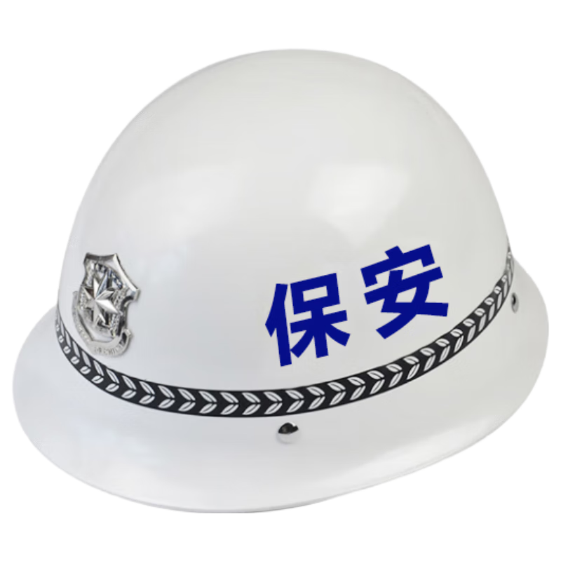 Lihu Shield Riot Helmet Explosion-Proof Security Protective PC White Helmet Security Duty Patrol Helmet PC Riot Helmet [White]