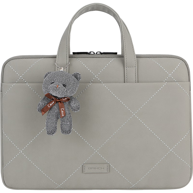 BRINCH Laptop Bag for Women, 13.3-Inch Business Commute Simple Style Suitable for Apple Huawei Laptops