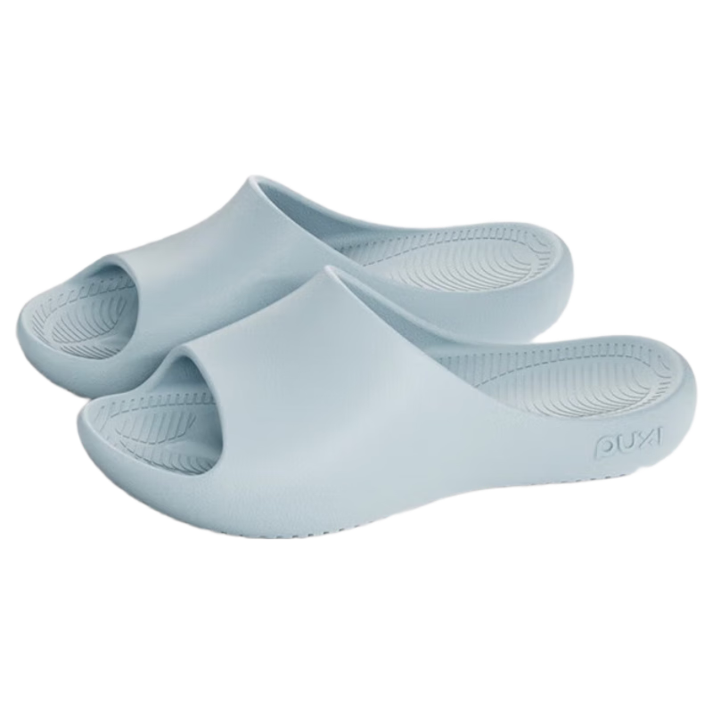 Puxi Jingbu New Women's Indoor Home Slippers EVA Soft Sole Bathroom Shower Water Purification Blue Size 39-40