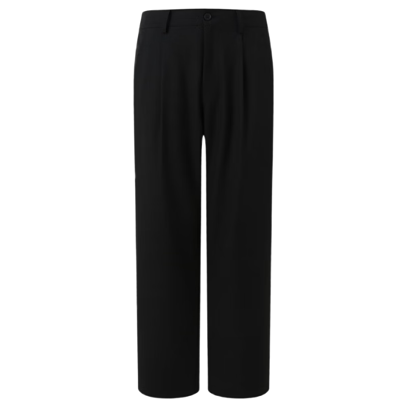 CHINISM Men's Western-Style Pants, Spring And Autumn Style, Loose And Soft, Versatile Straight-Leg, Draping American-Style Casual Trousers for Men, CCKB18N3157
