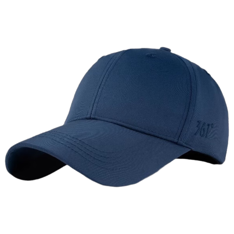 361° 361 Baseball Cap 2026 New Style Unisex Large Head Circumference Sports Hat, Navy Blue, 53-58CM [Adjustable]