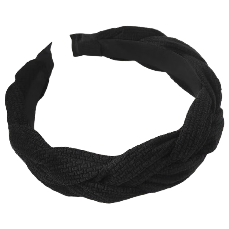 Huangjiamima Wide Brim Headband with High Crown for Women, New Style for Daily Outings, Elegant Fashion Versatile Hair Accessory for Washing Face And Styling
