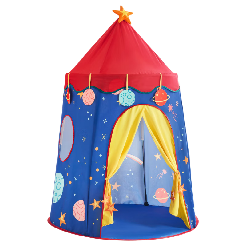 Batola Children's Tent Indoor Mongolian Yurt Playhouse Kids Castle Toy House Starry Space Adventure