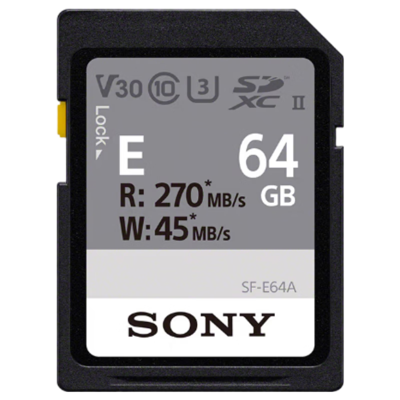 SONY SF-E64A SD Memory Card - E Series