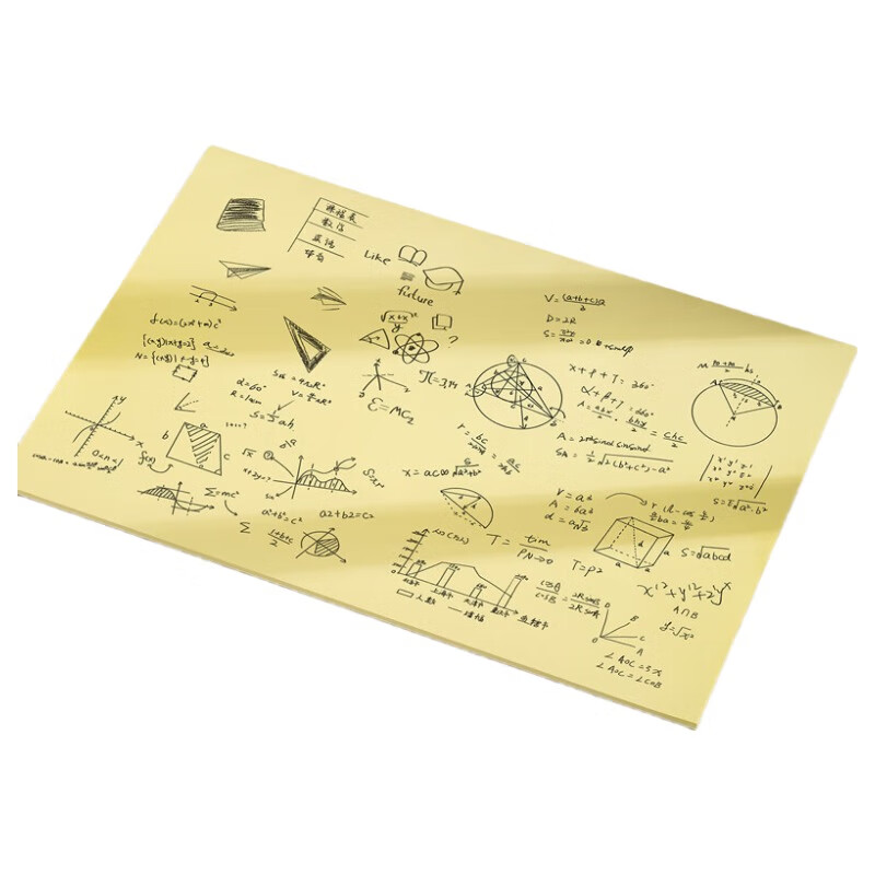 SUNWOOD A3 Yellow Notepad 50 Sheets 100 Pages Large Size Mind Map Exam Practice Simple Eye-Friendly Easy Tear Blank Draft Paper 1080