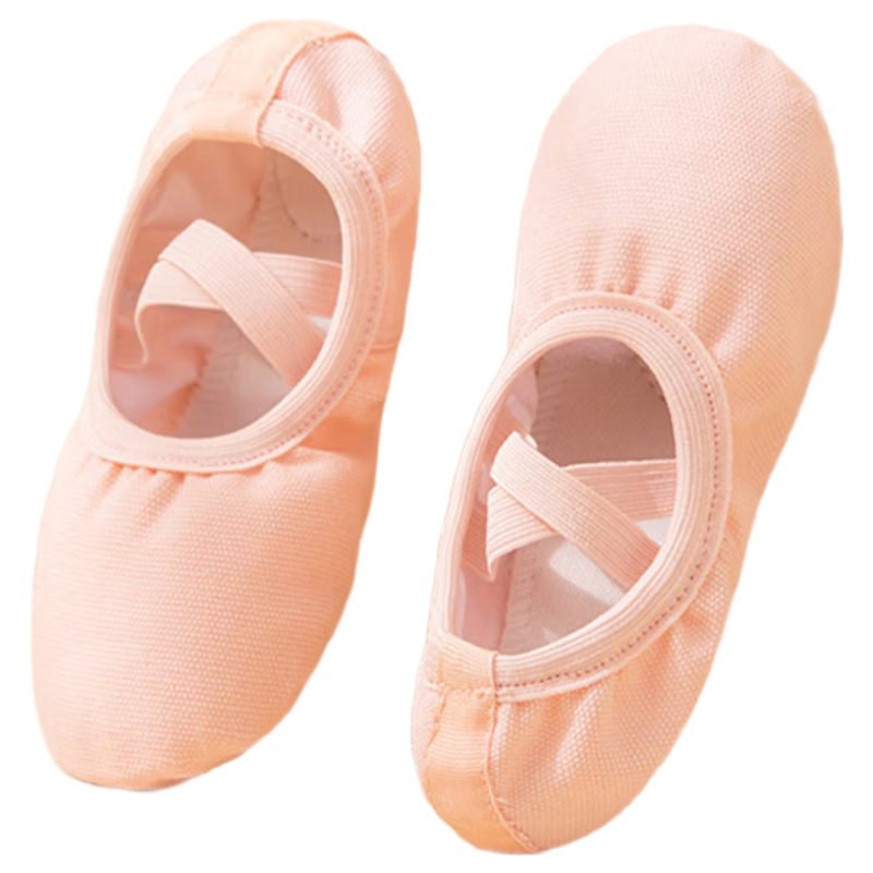 Guniya Adult and Kids Ballet Dance Shoes Soft Sole Lace-up Cat Paw Dance Practice Shoes Size 29