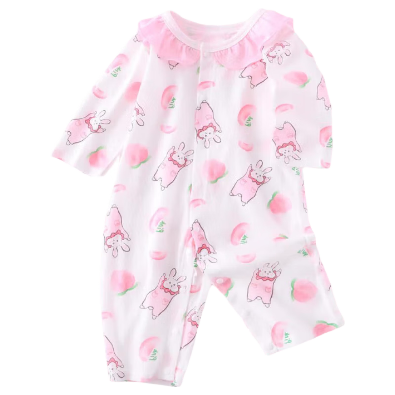 DEESHA Baby Romper Newborn Spring Summer Long Sleeve Bodysuit Unisex Infant Four Seasons Cotton Clothing