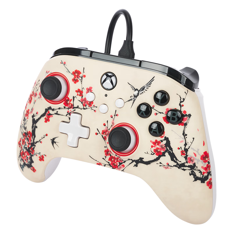 PowerA Microsoft Xbox Authorized Xbox Controller Wired Gamepad PC/Xbox Back Buttons Linear Triggers Black Myth: Wukong PUBG Sonic The Hedgehog Chinese Style Controller
