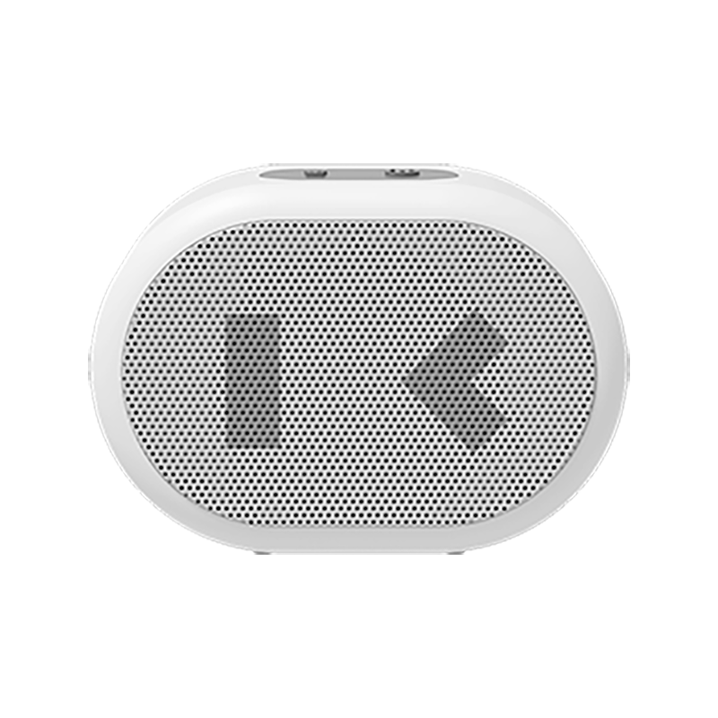 Xiaodu Smart Portable Speaker, Portable Bluetooth Speaker, Mini Speaker, Xiaodu Smart Speaker, Smart Voice Assistant, Bluetooth 5.0 Connection, White