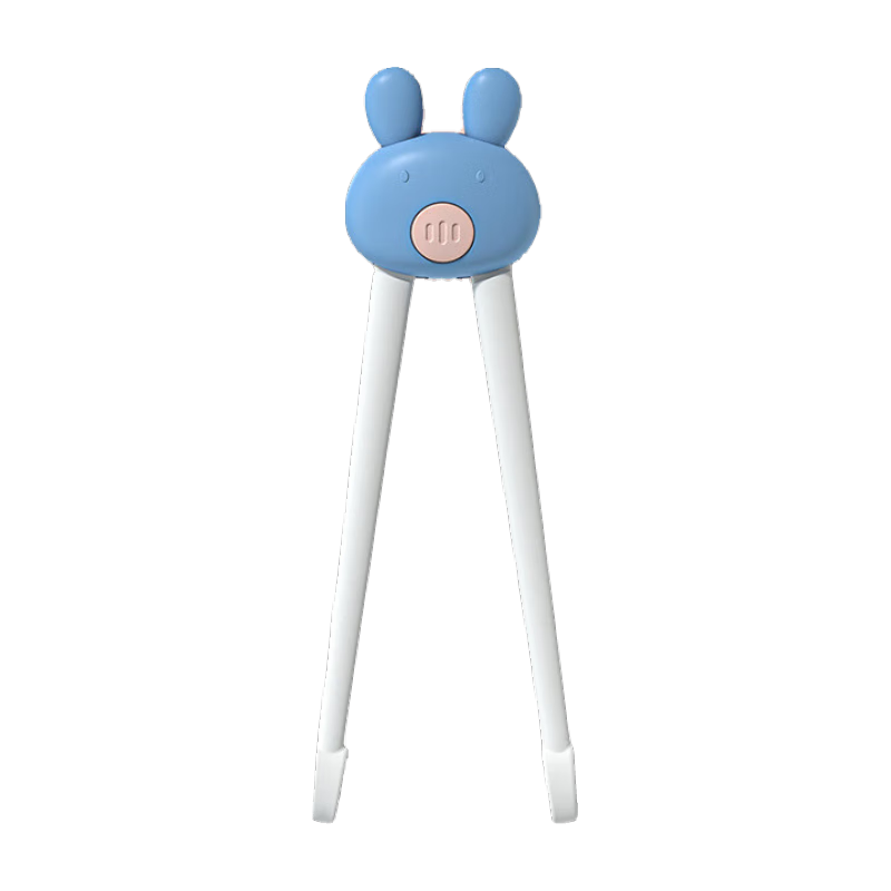 COOKSS Children's Chopsticks Training Set for Ages 2-3 Tiger Mouth Training Learning Chopsticks Stage 2 Baby Home Children's Tableware