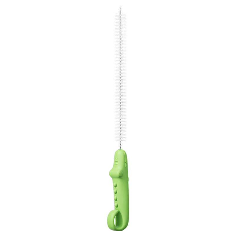 COOKSS Straw Brush Baby Bottle Brush Long Handle Tea Cup Brush Insulated Cup Spout Brush Small Brush Extended Length