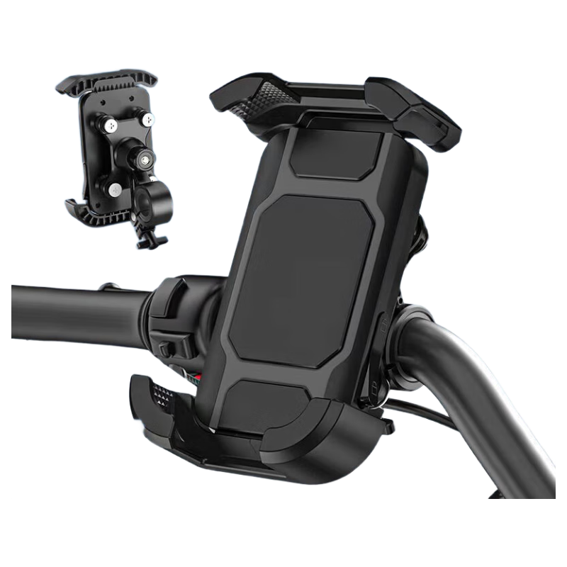 HUIDUODUO Electric Bike Phone Holder Motorcycle Bicycle Rider Dedicated Delivery Navigation Anti-Shake Universal