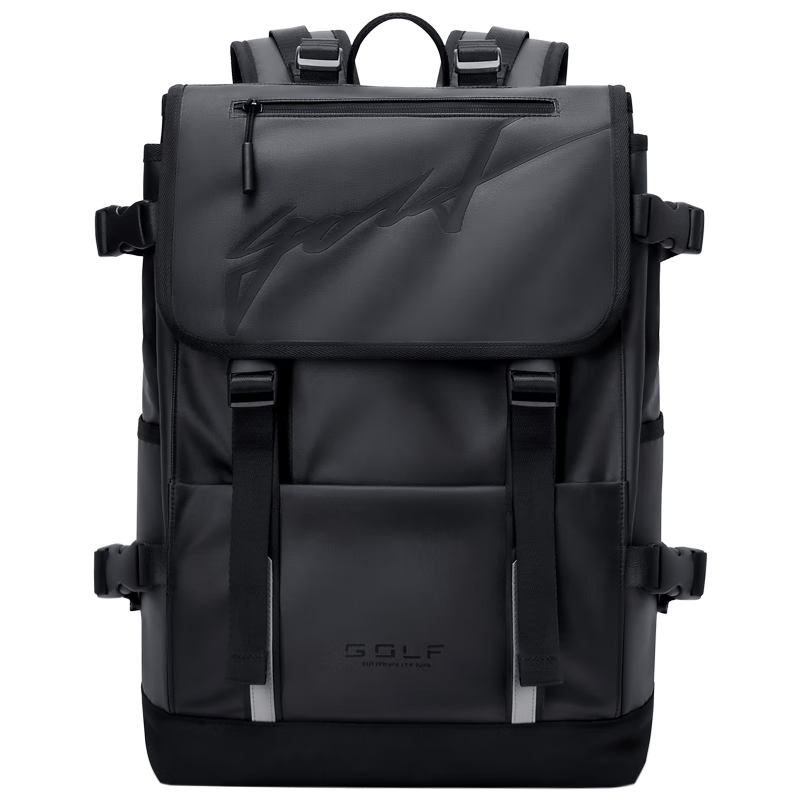 GOLF Laptop Backpack, 15.6-Inch Notebook Bag for Men, Casual College Student Bookbag, Business Trip Lightweight Outdoor Travel Backpack
