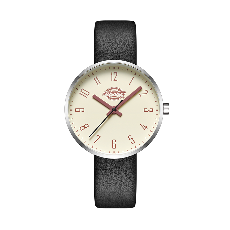 Dickies Student Watch for Female High School And Middle School Students, Exam Watch, Sports Waterproof Quartz Watch, Beige Girls' Birthday Gift 535