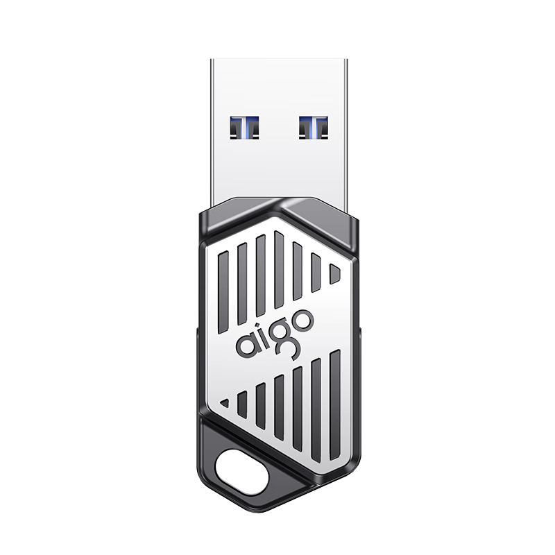 Aigo 128GB USB3.2 Flash Drive U316 Read Speed 220MB/s Large Capacity for Office Use Car USB Drive Laptop Mini USB Stick
