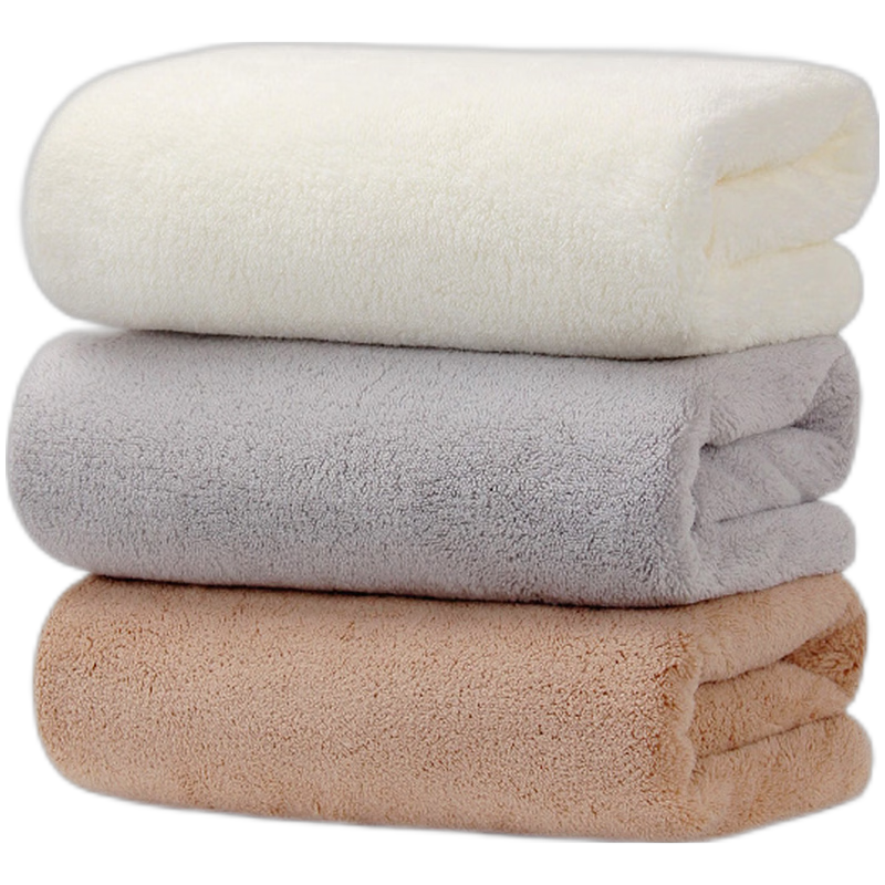GGT Snowflake Velvet Soft Face Towel for Men And Women, Highly Absorbent Quick-Drying Lint-Free Household Washcloth for Face Washing And Hair Drying, White Gray Coffee