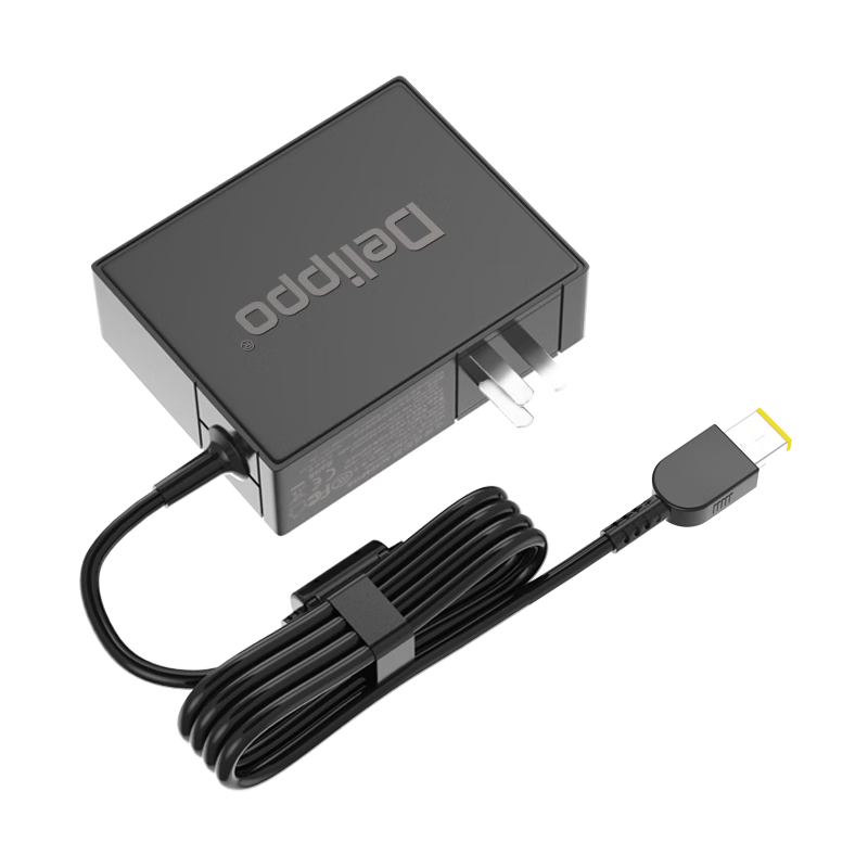 Delippo GaN 230W Portable Laptop Travel Power Adapter, 20V11.5A Compatible with Lenovo ThinkPad X1 Extreme Gen 5 2022 Model/T470p