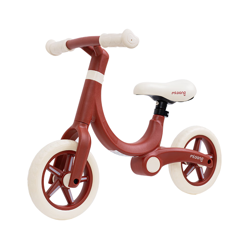 Manlong Children's Balance Bike, No Pedals, Self-Propelled Bicycle for Ages 2-3, Two-Wheel Glider, Kids' Birthday Gift