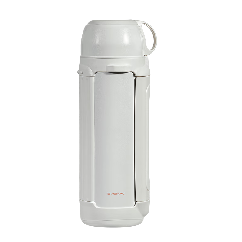 BVGMAV Insulated Bottle, Outdoor Large Capacity, Car-Mounted Portable Travel Bottle, 316 Stainless Steel Thermos, Hot Water Bottle, 2L