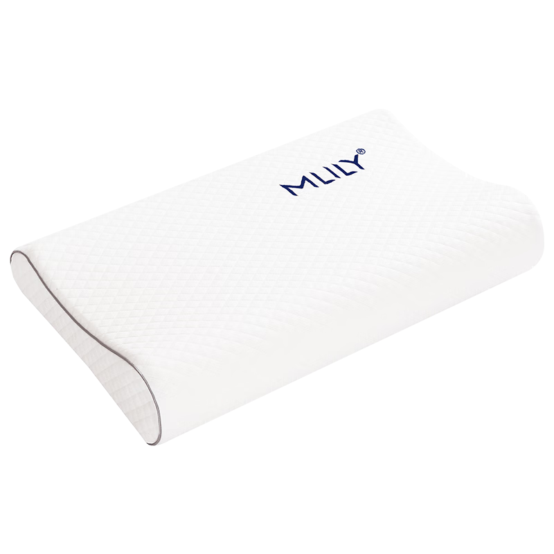 MLILY Hotel Memory Foam Pillow with Slow Rebound, Neck Support Cervical Pillow Core, Soft Single Zero Pressure Hotel High And Low Pillow for Students