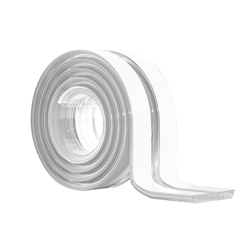 BEIDELI Transparent Hollow Anti-Collision Strip, Anti-Bump Sticker, Cushioning Soft Edge Trim, Invisible Transparent Children's Eco-Friendly Non-Toxic, 4 Meters