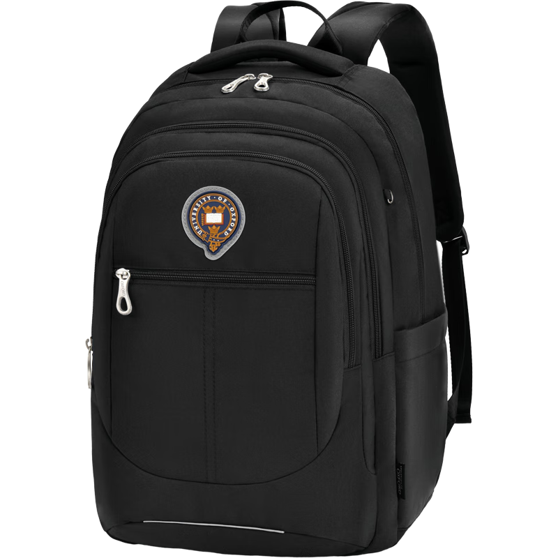 UNIVERSITY OF OXFORD Oxford University Backpack for Middle School Boys, High School Students' Backpack, Travel Casual Shoulder Bag for Girls, Trendy X1076 Black