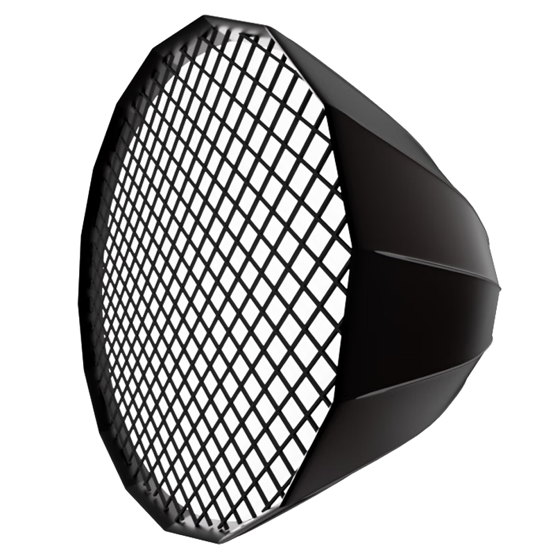 LATZZ Deep Throw Softbox, Portable Professional Photography Studio Light Modelling Light Accessory, Deep Parabolic Softbox, 90cm (With Grid)