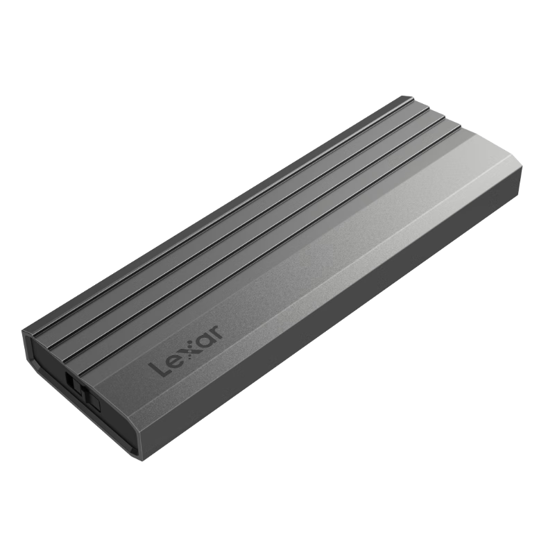Lexar M.2 NVMe/SATA Dual-Protocol Portable Hard Drive Enclosure with Type-C Transfer, Compatible with Laptops And Apple 17-Inch External SSD Hard Drive Enclosure, Metal Heat Dissipatio