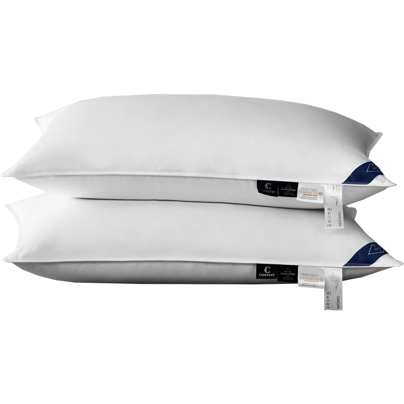 Canasin Pillow, Hilton Five-Star Hotel Down Pillow Class A 95% White Goose down Pillow, Single Piece 74*48cm