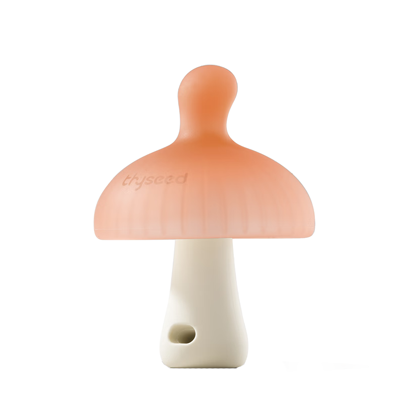 Shixi Teether for Infants, Oral Stage 2-3 Months And Above, Mushroom-Shaped Teething Stick, Anti-Finger Sucking, Baby Comfort Biting Rubber