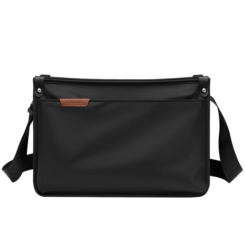 GOLF Shoulder Bag for Men, Large Capacity Crossbody Bag, Business Casual Water-Resistant Lightweight Messenger Bag for Phone And IPad