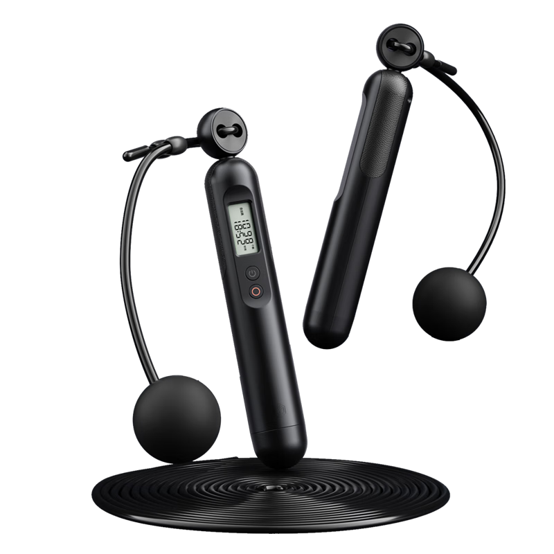 JD Original [Xiao Hei Sheng Voice Version] Two-Hole Fat-Burning Ropeless Fitness Speed-Up Skipping Rope for Middle School Physical Education Exam And Third Year Students