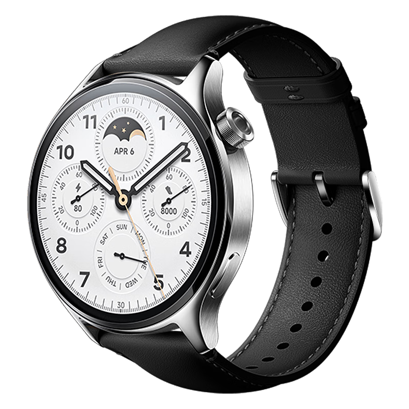Xiaopijiang Genuine Leather Watch Strap Compatible with Xiaomi Watch S5, Watch 5/5e SIM Version, Watch S4, PortS3, S2, S1 Pro by Xiaopijiang